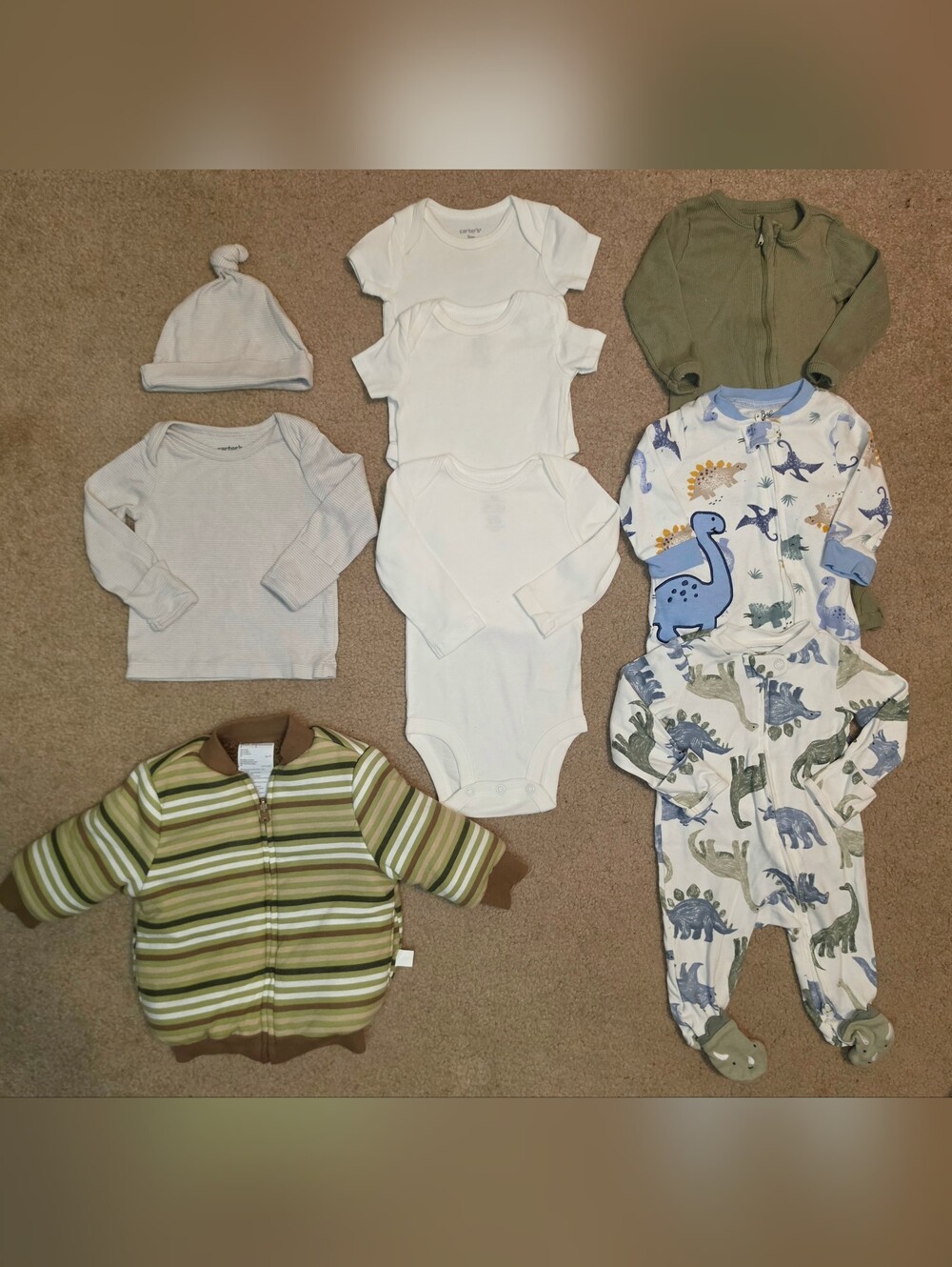 Baby Boy Onsie & Sleeper Bundler Size 3 Month